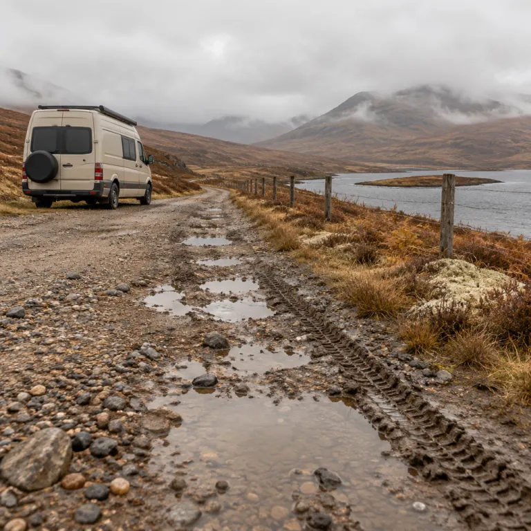 Écosse en van : le road trip des Highlands que le mauvais temps rend inoubliable