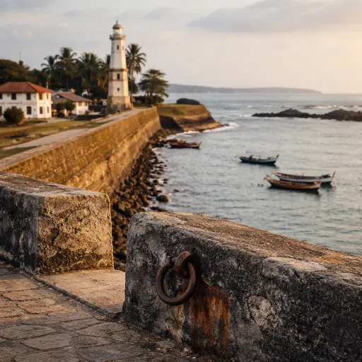 Galle au Sri Lanka : une ville fortifiée entre océan Indien et lumière dorée