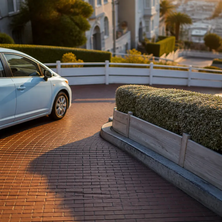 Lombard avenue à San Francisco : une parenthèse urbaine sur la colline la plus sinueuse de la ville
