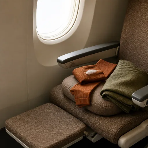 Bas de contention en avion : le guide élégant pour des jambes légères en vol